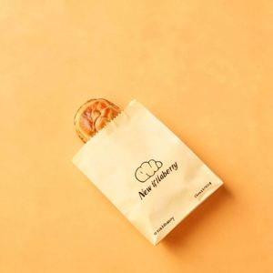 Greaseproof Paper Bag <b>Waxed</b> Greaseproof Paper Bag Para Comida Para Llevar Food Grade Oil Proof Greaseproof Sandwich Bakery - Product Image 4
