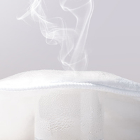 1PC Masque Compresse Chaude et Froide avec et sans Trous, Serviette Chauffante pour le Visage et les Yeux, Soin de la Peau et Beauté