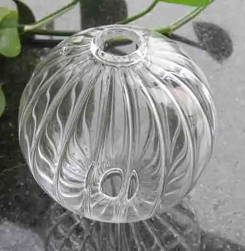 contemporary hand blown crystal glass chandelier pendant globe light cover