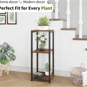 <b>Tall</b> indoor plant stands, 3-tiered plant <b>tables</b>, multiple indoor corner plant stands, indoor plant side <b>tables</b>. - Product Image 2