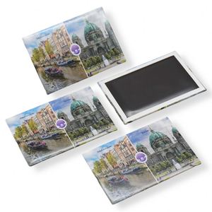 Pizarra Magnética de Borrado en Seco, Diseño Personalizado y Atractivo, Tablero Multifuncional para Refrigerador - Product Image 1