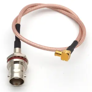 Nhà máy tùy chỉnh BNC để mcx kết nối với RF đồng trục Jumper Pigtail Cáp rg316