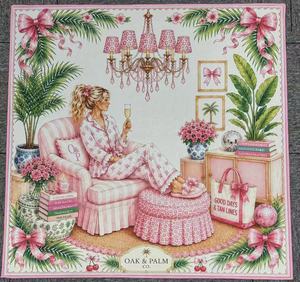 Tapis de Mahjong de Noël Casse-Noisette avec <span class=keywords><strong>règles</strong></span> de Charleston imprimées, antidérapant, insonorisant, pour les fêtes d'hiver - Product Image 5