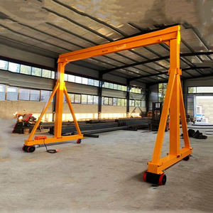 Gru a Portale Portatile in Acciaio da <span class=keywords><strong>5</strong></span> Tonnellate con Paranco a Catena - Product Image 4