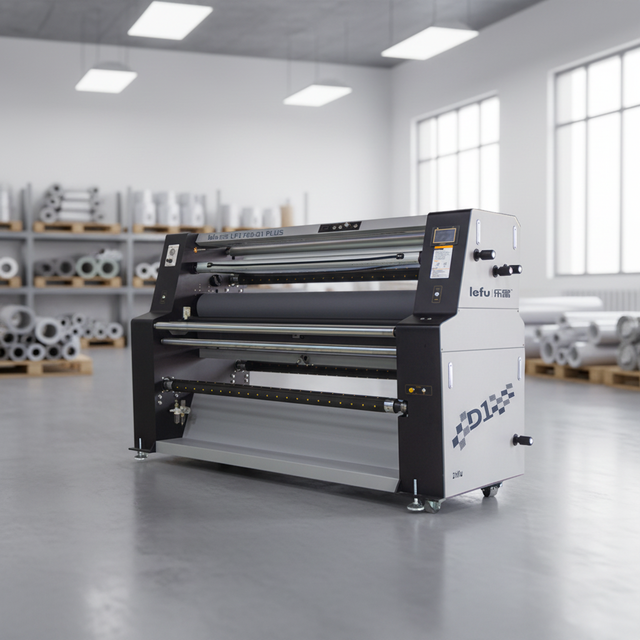 Automatic LF1700-F1 Pro 7.9*3.9*5.6ft Hot Cold Roll to Roll Laminating Machine Automatic Vinyl Laminator