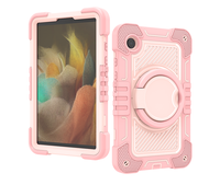 Étui de protection antichoc pour Samsung Tab A9 avec support rotatif à 360°, coque robuste pour enfants, idéal pour les voyages