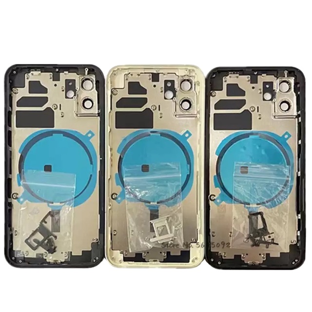 New Arrival Glass Back Housing Battery Cover Middle Frame for iphone 12 Mini 12 Pro Max 12 Pro