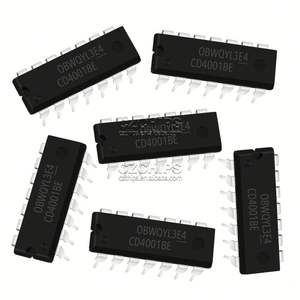 Nouveau et original CD4001BE DIP-14 Circuit intégré Logique-Portes et inverseurs NOR Gate CD4001 IC - Product Image 2