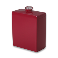 Botol parfum merah wewangian mewah desain baru 50Ml 30Ml krim perawatan kulit harga pabrik murah