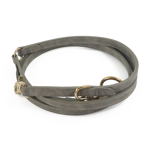 Juego de correas y collares de cuero para mascotas con soporte personalizado, correa de tracción de <span class=keywords><strong>2m</strong></span> para perros con asa, novedad - Product Image 4