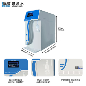 Sistema de purificación de agua ultracompacto con proceso avanzado y pantalla de monitoreo <span class=keywords><strong>digital</strong></span> para laboratorios extremadamente limitados - Product Image 2