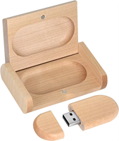 Flashdisk Kayu Bentuk Pena 16GB USB 2.0/3.0 dengan Garansi 2 Tahun