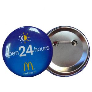 Pin <span class=keywords><strong>DE</strong></span> SEGURIDAD <span class=keywords><strong>DE</strong></span> Metal plateado <span class=keywords><strong>de</strong></span> 5,8 cm personalizado, insignia pintada con impresión UV, logotipo a todo Color, regalos promocionales, letras <span class=keywords><strong>de</strong></span> recuerdo - Product Image 3