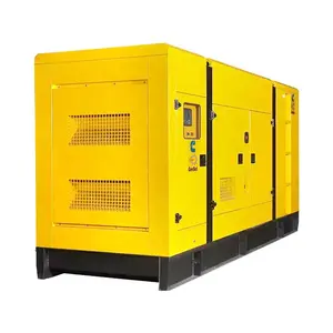 Generator Diesel tipe sunyi SHX 80KW, 100KVA, Genset tiga fase cadangan untuk rumah sakit