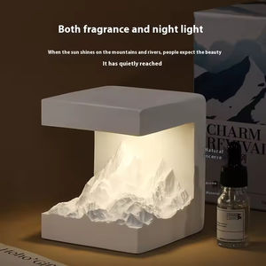 Adornos de aromaterapia de piedra, luz nocturna luminosa con luz ambiental, regalo de cumpleaños novedoso, regalo personalizado - Product Image 3