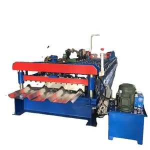 Chất Lượng Tốt Mạ Kẽm Tấm Thép Tấm Màu Thép Tường Roof Bảng Điều Chỉnh Roll Forming Machine