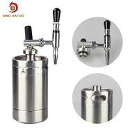 Machine à café froid Nitro 64 oz avec système de gaz azote Inox et kit distributeur de café pour la maison