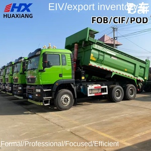 Fabrika malzemeleri Sinotruk Sandac u-tipi damperli kamyonlar, 5.8 metre uzunluğunda, 6x4, Muck ulaşım ve inşaat projeleri için - Product Image 4