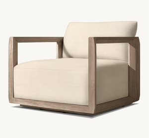 Nuevo Diseño de Muebles de Moda, Sofá Seccional, Muebles de Patio para Exteriores, Silla Giratoria de Teca - Product Image 3