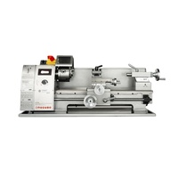 선반 및 밀링 머신 콤보 작은 선반 wm210v 미니 수동 선반 기계