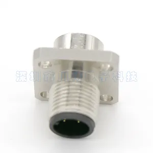 Manufacturer Direct Selling M12D0 Socket Male 3 4 5 6 8 12 17Pin Circular Connectors
