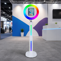 Machine Photo Booth Portable pour Location, Compatible iPad 10.2-13 pouces, Impression Instantanée, Prix Usine