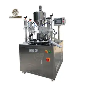 Automatic Cosmetic Plastic Soft Tube Filling and Sealing Machine Toothpaste Tube Filling Machine