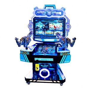 เครื่องเล่นเกมยิงปืนเลเซอร์แบบหยอดเหรียญจากโรงงาน พร้อมเกมยิงน้ำ สำหรับเด็กอายุ 6 ปีขึ้นไป - Product Image 3