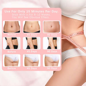 Máquina de belleza inalámbrica 4 en 1 para masaje de grasa, eliminación de estrías, adelgazamiento y reducción de abdomen, muslos, caderas y piernas, para modelar el cuerpo. - Product Image 5