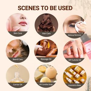 <span class=keywords><strong>Aceite</strong></span> Orgánico Puro de Semilla Negra, Ricino, Coco, Semilla de Uva, Rosa Mosqueta, Almendra Dulce, Argán, Jojoba para el Cuidado del Cabello y la Piel - Product Image 4