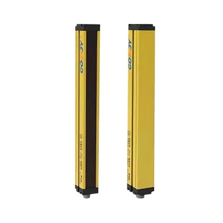 2024 Safety Light Curtain Finger   Hand 10 20 40mm Resolution 1050mm Controlled Height safety scanner barrier