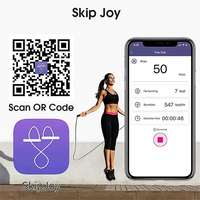 Affichage LED Compteur de calories Matériau ABS Technologie des puces Améliorée Smart Jump Rope