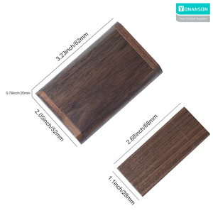 OTG USB C记忆棒，带徽标<span class=keywords><strong>2</strong></span>合1 C型闪存驱动器胡桃木盒外部笔式驱动器，用于电话，笔记本电脑和计算机 - Product Image 3