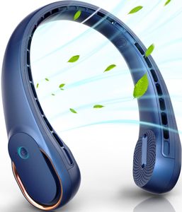 Mini Ventilador de Cuello Portátil para Verano, Deportes al Aire Libre, Recargable por USB, Material ABS, Marca JXD, Regalo para Unisex y Niñas - Product Image 4