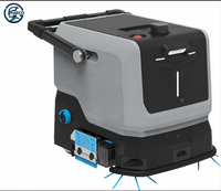 Nouveau robot laveur de sols commercial autonome C2 AI à batterie, machine de nettoyage robotisée industrielle pour