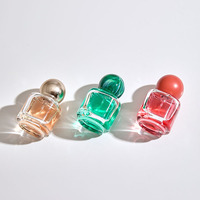 Flacons de parfum atomiseurs pressurisés de luxe vides de qualité supérieure, 30 ml, transparents, rechargeables, avec couvercle à bille