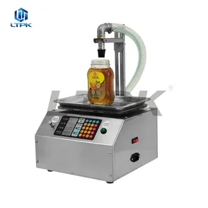 LT-L15 Semi Automatic Glass Jar Paste Honey Filling Machine Jam Bottle Filling Machine For Food Cream