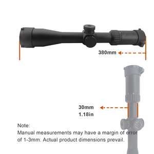 Visor NOTT 3-9X40SFP LPVO - Tubo de 30 mm con retícula de vidrio grabado, resistente al agua, a la niebla y a los golpes, visor de caza de aleación de aluminio - Product Image 2