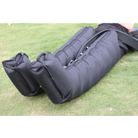 Système de thérapie des membres compressibles par compression d'air à 8 chambres Pompe de massage des jambes et bottes pour la vente en gros ABS à faible quantité minimale de commande 35W