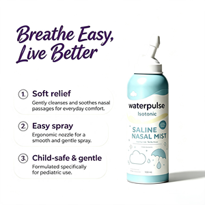 Waterpulse - Bruma Salina Suave - Limpia, Hidrata y Calma las Vías Nasales, Alivia la Sequedad por Alergias y Aire Seco - Product Image 6