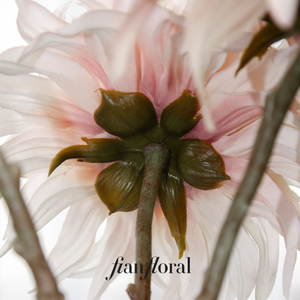 FONG IAN - Flores de Dalia Artificiales de Tacto Real de 62 cm, Flores de Seda Hechas a Mano, Flores Artificiales Realistas de una Sola Cabeza, Decoración para el Hogar - Product Image 6