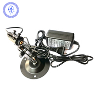 Module de Diode Laser, 2 pièces 650nm 200mw 5V ligne de points rouges avec adaptateur et support