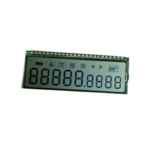Phân đoạn 24 pins <span class=keywords><strong>8</strong></span> chữ số <span class=keywords><strong>LCD</strong></span> hiển thị cho kỹ thuật số Đồng hồ nước điện - Product Image 3