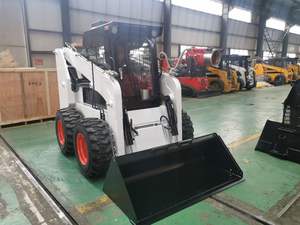 मिनी रबर व्हील स्किड स्टीड लोडर जेसी 75 के पीछे गर्म बिक्री - Product Image 2