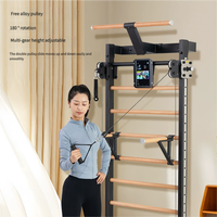 Barre de traction murale en bois multifonctionnelle intelligente pour salle de sport commerciale du Guangdong avec fonction d'entraînement des triceps
