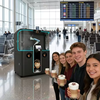 Bras robotisé LE pour barista de café, service en libre-service 24h/24 sans personnel