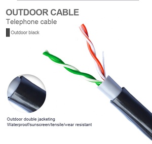<span class=keywords><strong>Cable</strong></span> Telefónico UTP CAT3 GHT para Interiores, 4 Conductores, 24AWG BC CCA, con Aislamiento de HDPE y Revestimiento de PVC - Product Image 4