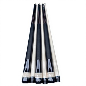 Queue de billard américaine à tête large, en ébène, 6 pièces, adaptée au billard américain à neuf boules, vente directe d'usine - Product Image 4