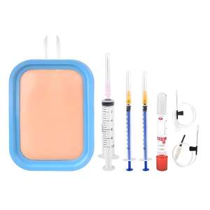 Kit de Práctica de Inyección IV y Flebotomía con Simulación de Retorno de Venopunción - Modelo de Entrenamiento de Piel de Silicona <span class=keywords><strong>para</strong></span> Estudiantes de Medicina - Product Image 5