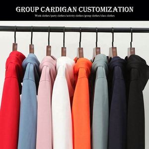 เสื้อฮู้ดดี้ผู้ชายผ้าฝ้ายปิเก้คุณภาพสูง จัดส่งเร็วจากโรงงาน ป้องกันรอยยับ ซิปแบบรูด - Product Image 3